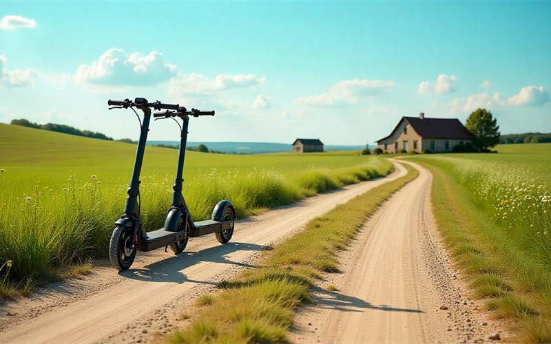 Električni skuteri i romobili u ruralnim područjima